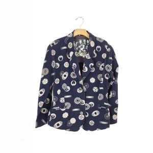 Vintage Ernestina Cerini Cotton Jacket Size 12